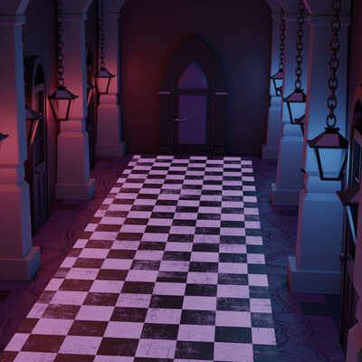 Castle corridor