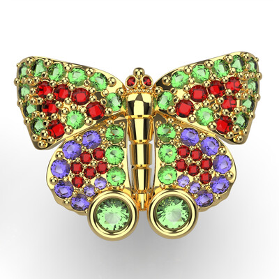 butterfly earrings