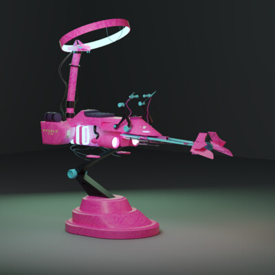 Cyberpunk bike