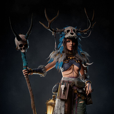 Shaman girl