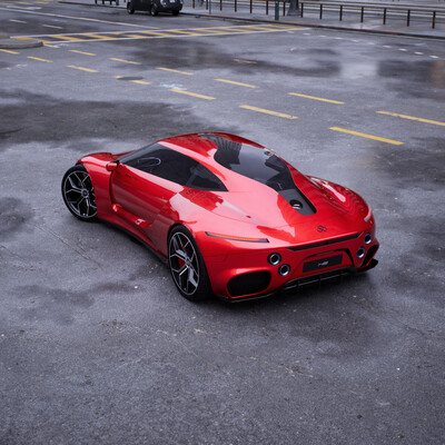 H6 Julietta Car midpoly model
