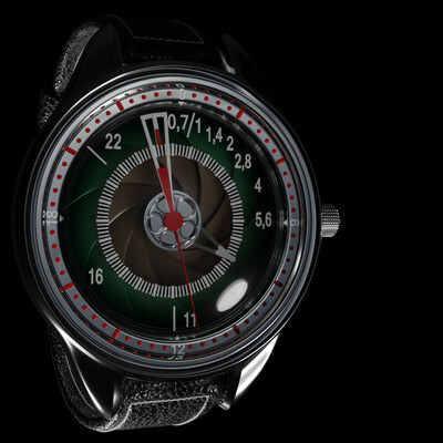 Wristwatch "Aperture"