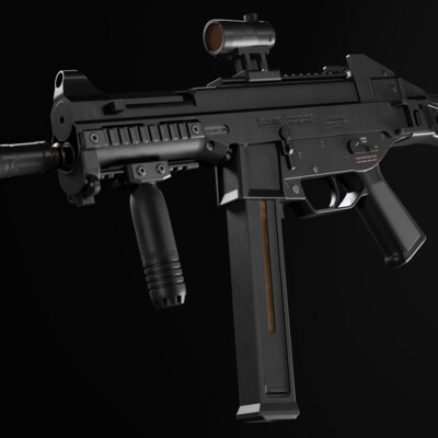 HK UMP-45 Game ready