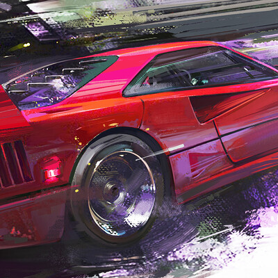 car art Ferrari F40
