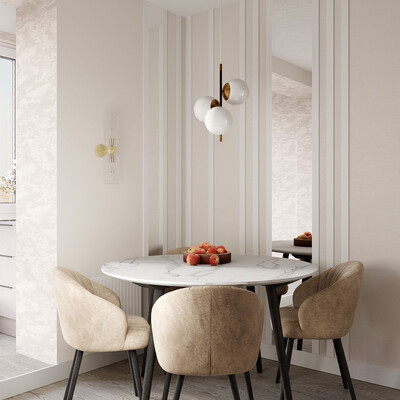 Visualization of the kitchen. Location : Moscow 2024