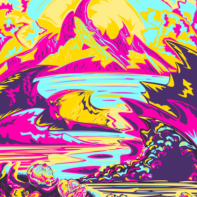 Alien landscape