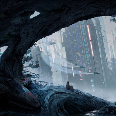 Natasha Plesowski / course "Environment Concept Art"