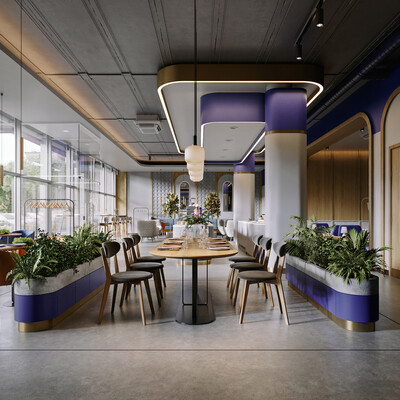 Visualization of the city cafe Volsov