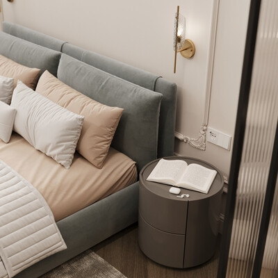 bedroom in Zilart residential complex