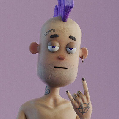 Crypto Punk | Stylized character