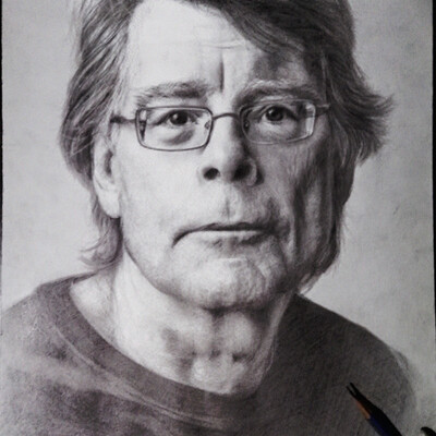 Portrait of Stephen King