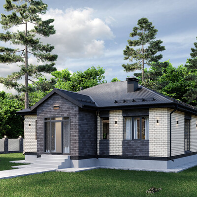 Interior + Exterior + 3D Tour visualiazation of house