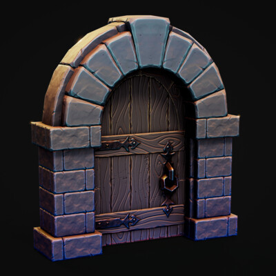 Stylized Door