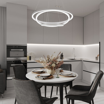 Visualization of the kitchen-living room