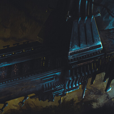 Necron Battleship