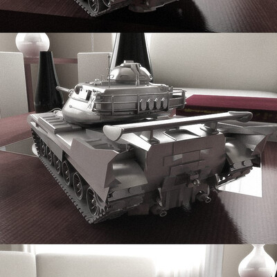 Igrushechnyiy tank
