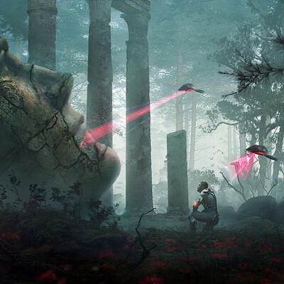 Edward Prediger / course "Environment Concept Art"
