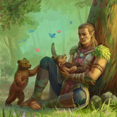 Elizaveta Kupchik / course "Digital Illustration: character"