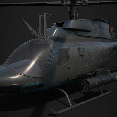 Helicopter OH-58D Kiowa