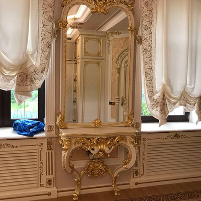 console and mirror
