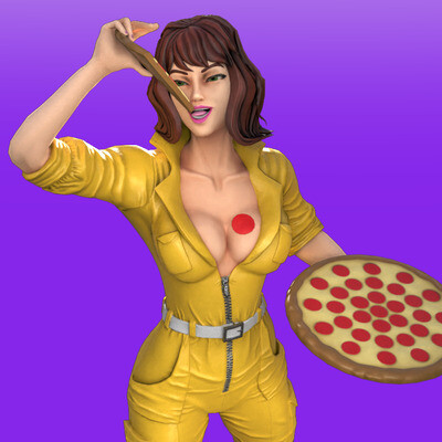 April O'Nil/Teenage Mutant Ninja Turtles 1987