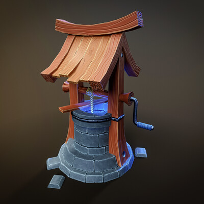 Stylized Well (Trim sheet pipline)
