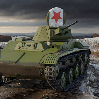 Т-60. The tank that saved Moscow