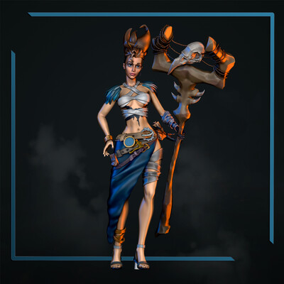 Woodoo-like Witch
