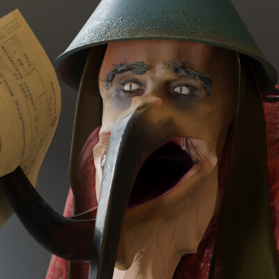 Demon in Bosch style 2