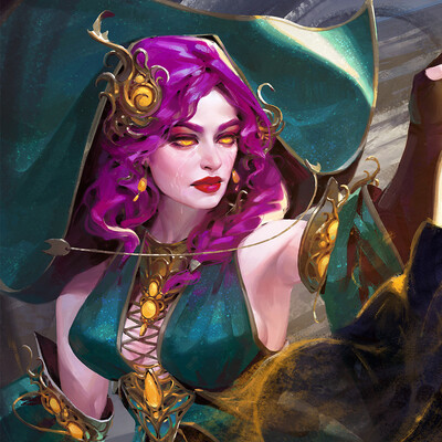 Juturna, The Spell Card for Kryptik TCG