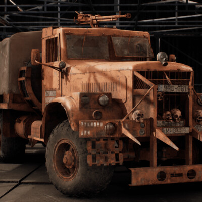 Post-apocalyptic KRAZ 255B