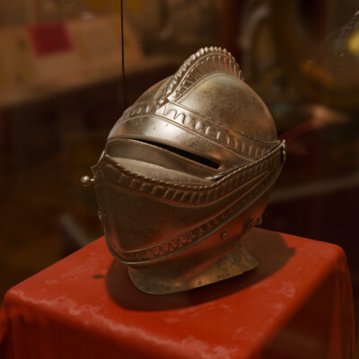 Armet closed helmet