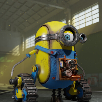 Minion, or Wall-е, or R2-D2. I don't know