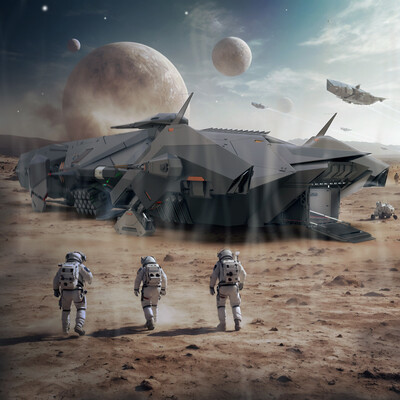 Concept spaceship