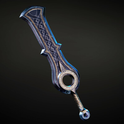 Stylized celtic sword