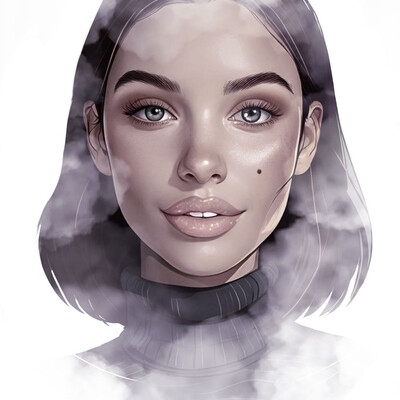 Brunett Woman