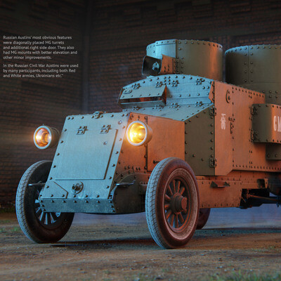 Austin-Putilov armored car