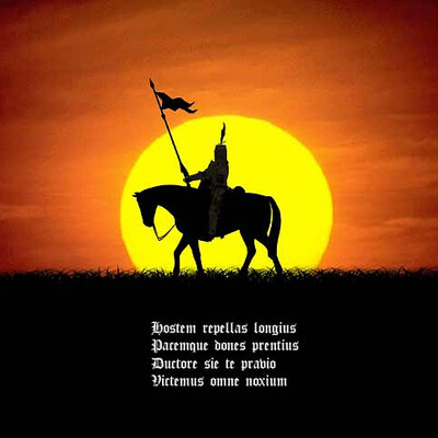 Hostem repellas...