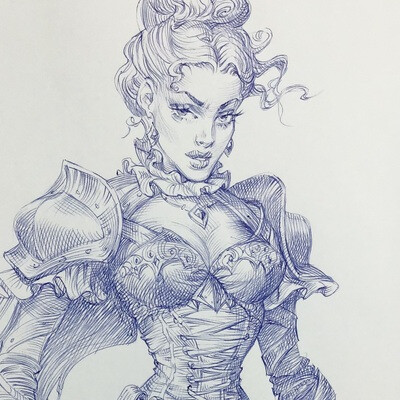 Warlike Lady