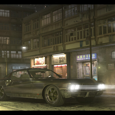 1972 Buick Riviera. The secret of the ancient district.