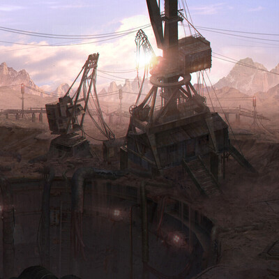 Ksenia Tsvetkova / course "Environment Concept Art"