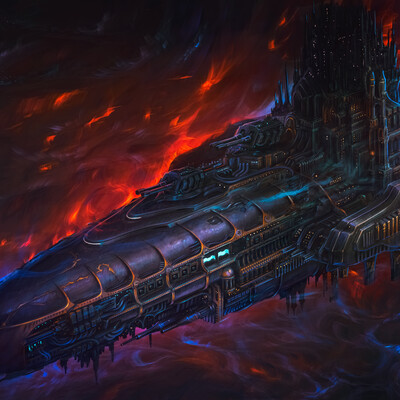 Rogue Trader Starship