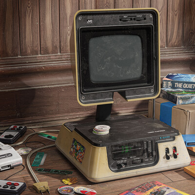 JVC 3100R - Video Capsule TV/Radio