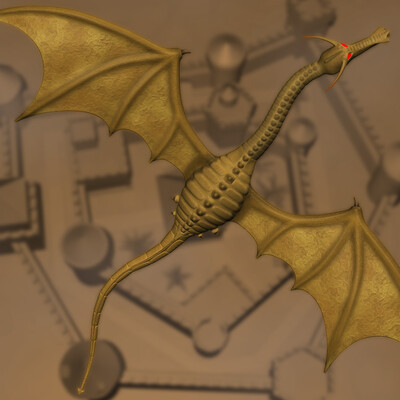 Drakon nad gorodom