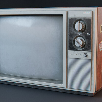 Retro CRT Television