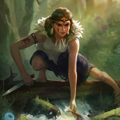 Tigina Anna / course "Digital Illustration: character"