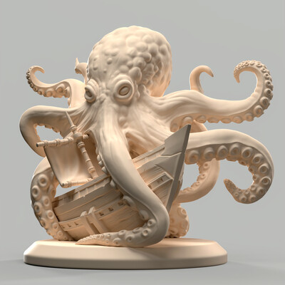 The attacking kraken