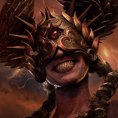 Graeae (3D portrait) - concept art by Anna Pavleeva