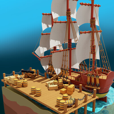 battleship of XIX century