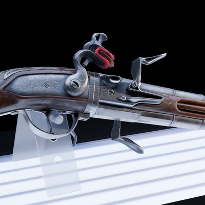 Flintlock DB pistol